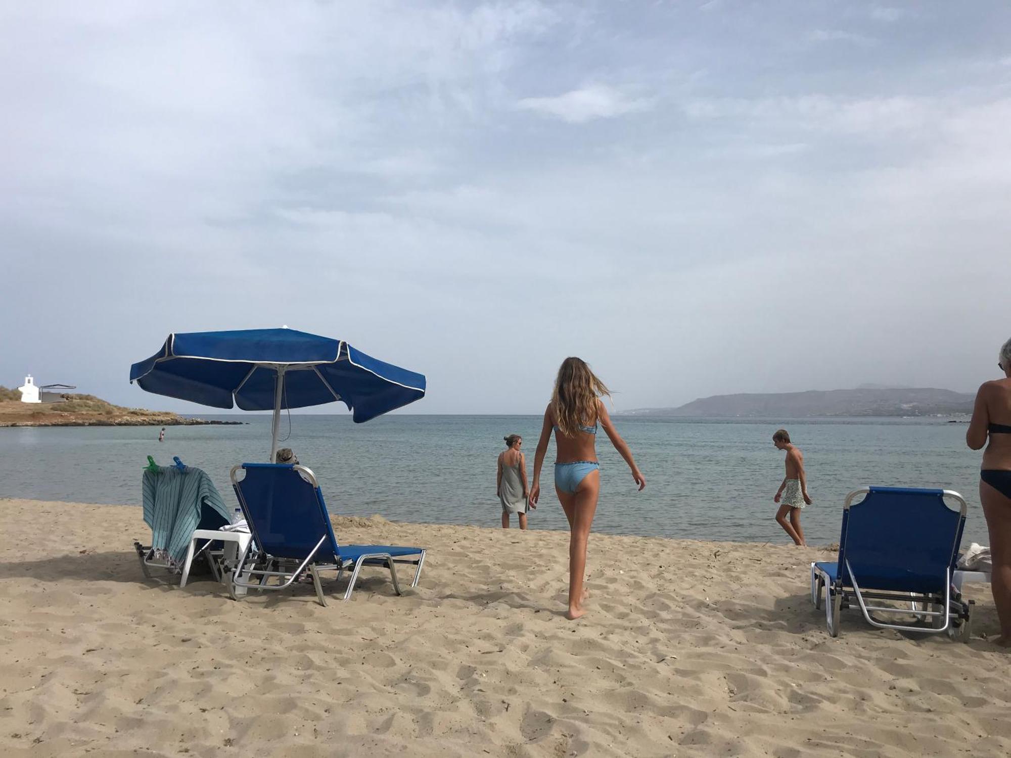 Almyrida Sands Luxury Stone Villa Xirostérnion Eksteriør billede