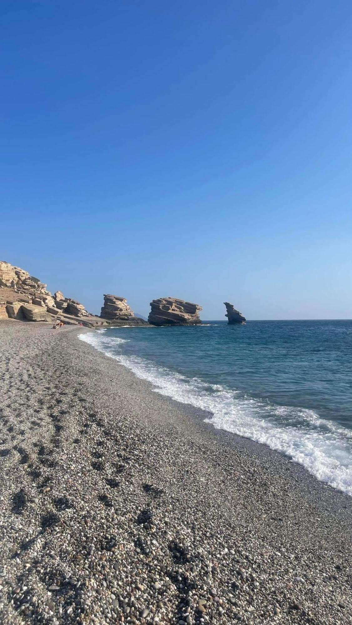 Almyrida Sands Luxury Stone Villa Xirostérnion Eksteriør billede