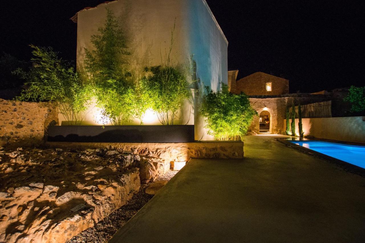 Almyrida Sands Luxury Stone Villa Xirostérnion Eksteriør billede
