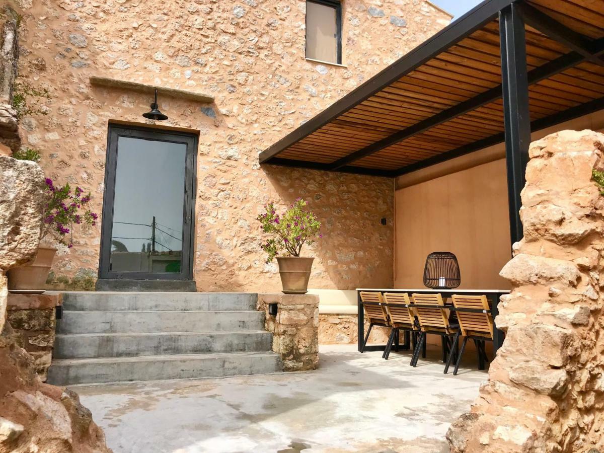 Almyrida Sands Luxury Stone Villa Xirostérnion Eksteriør billede