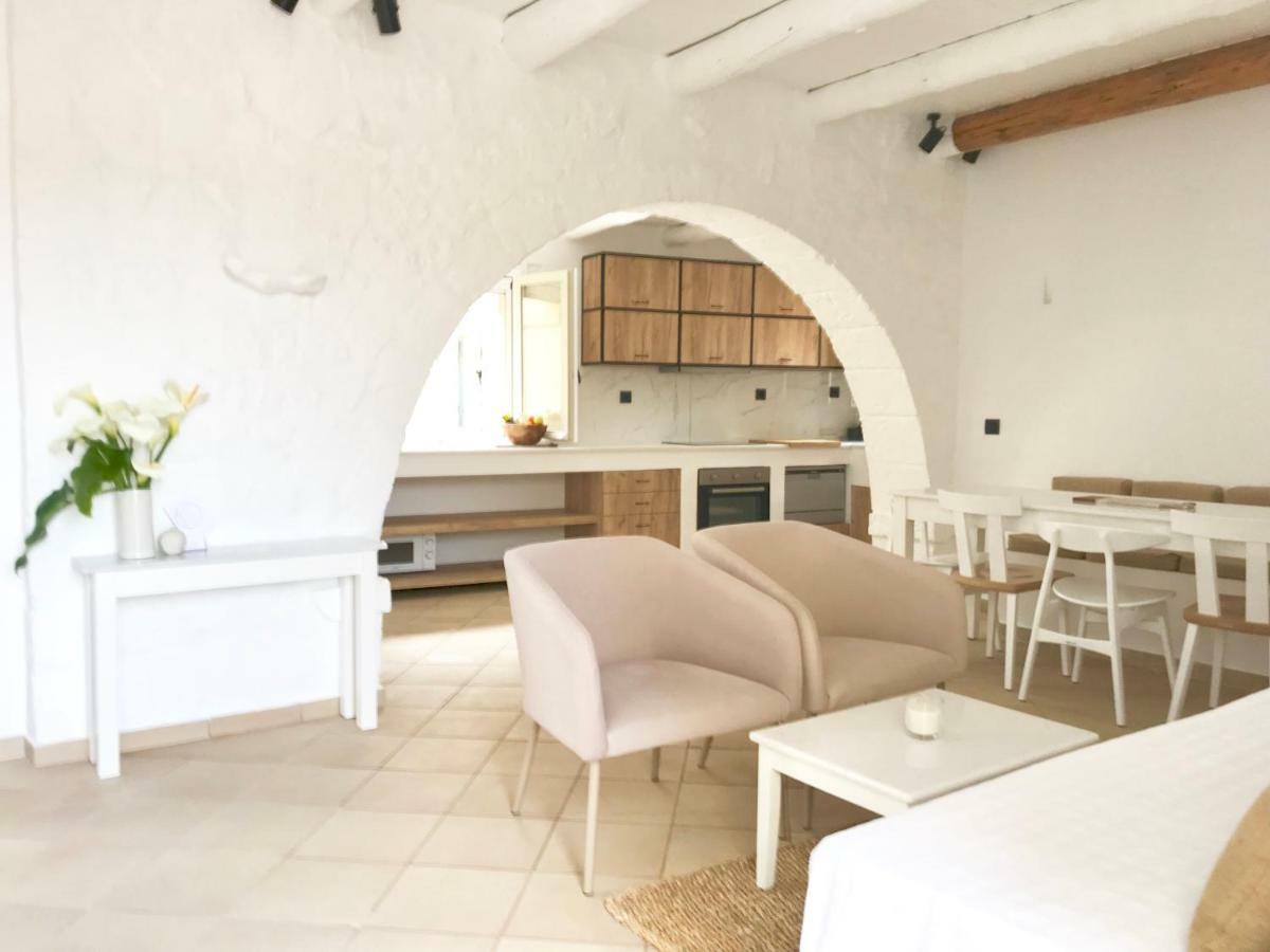 Almyrida Sands Luxury Stone Villa Xirostérnion Eksteriør billede