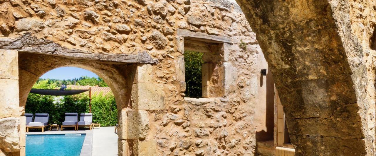Almyrida Sands Luxury Stone Villa Xirostérnion Eksteriør billede