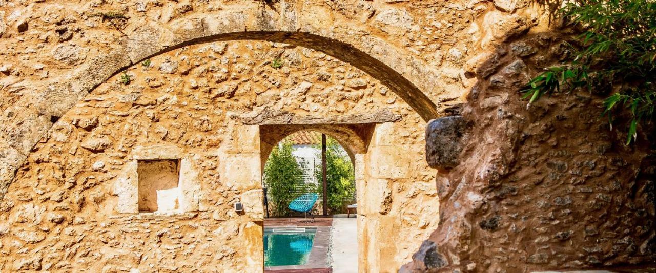 Almyrida Sands Luxury Stone Villa Xirostérnion Eksteriør billede